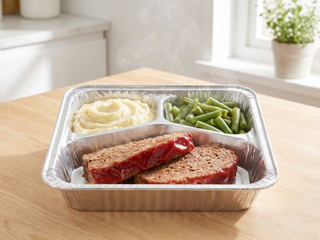 Meatloaf & Mash Tray