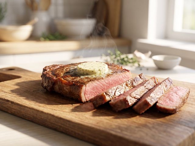 Sirloin with Garlic Butter