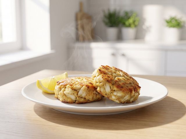 Crab Cakes for One