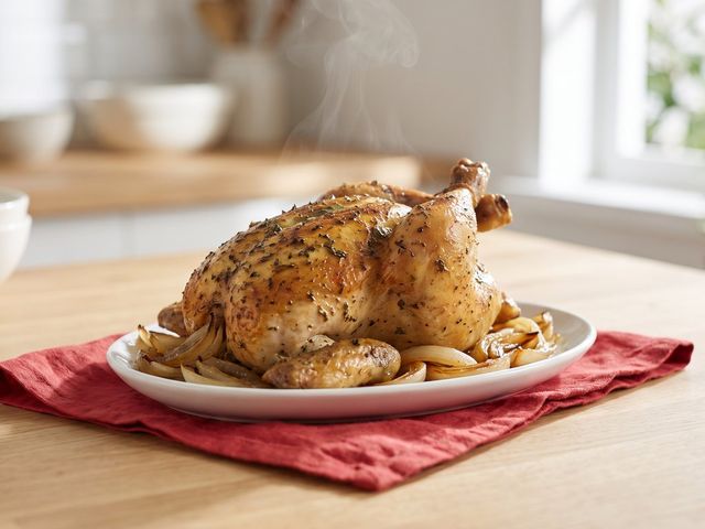 Christmas Cornish Hen for One